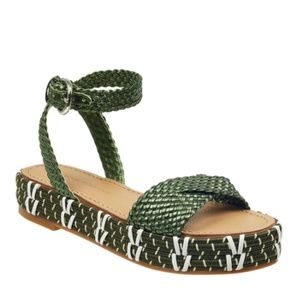 Sigerson Morrison Shoes - Sigerson Morrison Metallic Braided Leather Sandals Sigerson Morrison Shoes - Sigerson Morrison Metallic Braided Leather Sandals